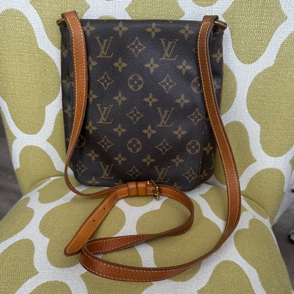 Louis Vuitton Musette Salsa Brown and Tan Monogram Crossbody Bag